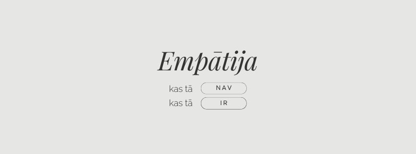 Empātija — kas tā ir, kas tā nav