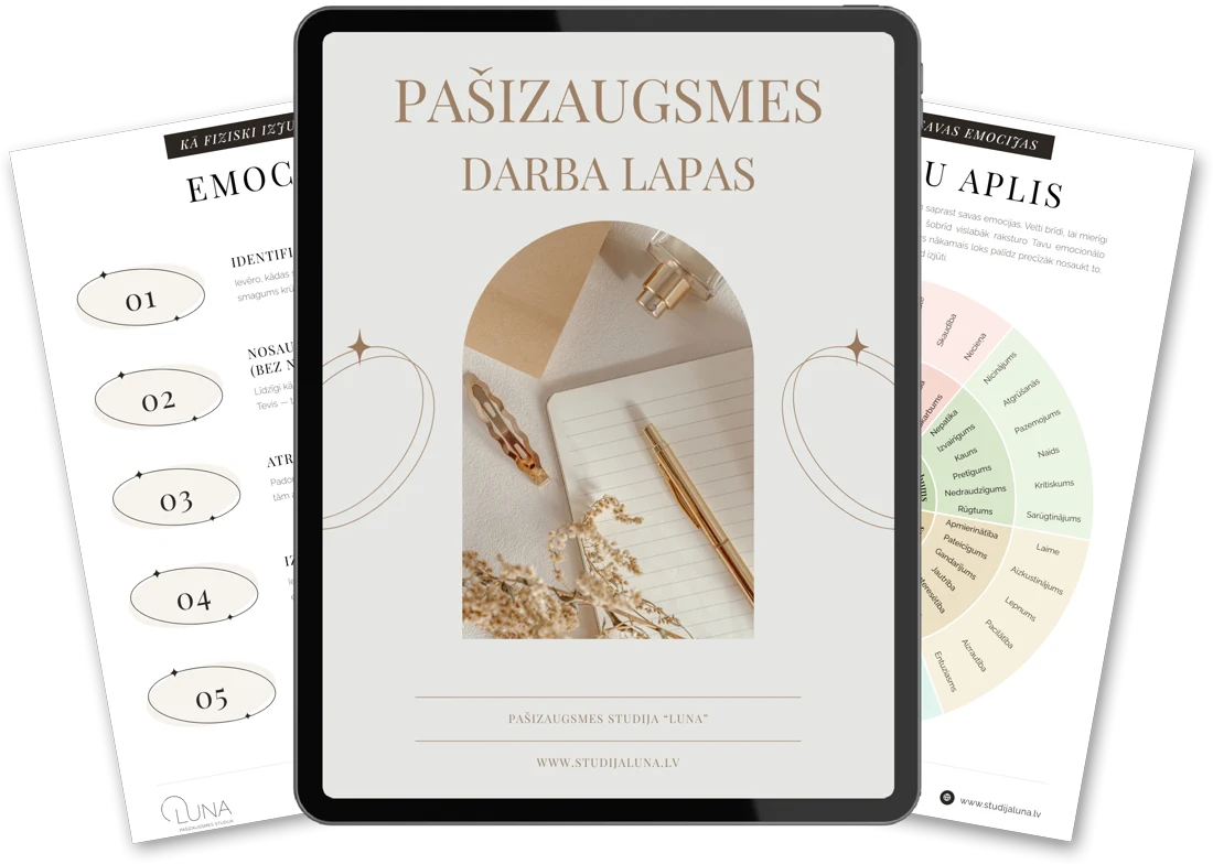 Pašizaugsmes darba lapas
